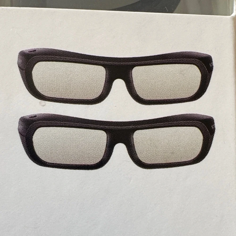 Sony Black 3D Active Glasses Set
